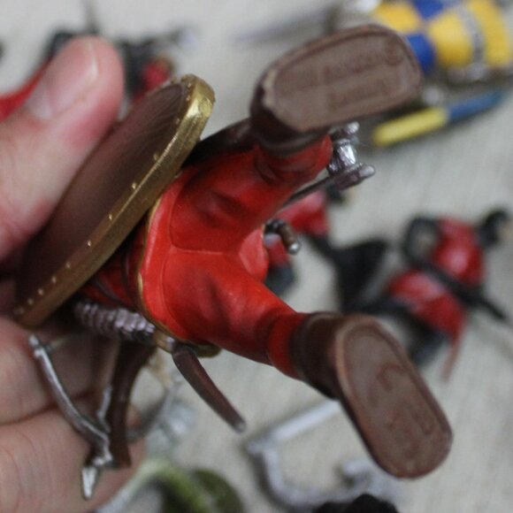 3/$55❤️5pc Schleich +15pc D&D Inc lot medieval knights figures horses trumpeter - Picture 3 of 11